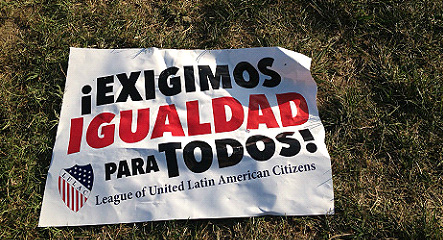 En EEUU, la igualdad también se pide en español
